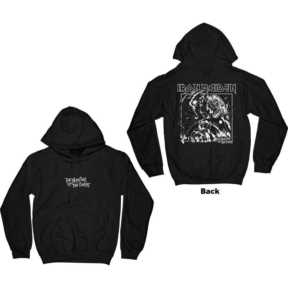 Iron Maiden Number Of The Beast One Colour Black