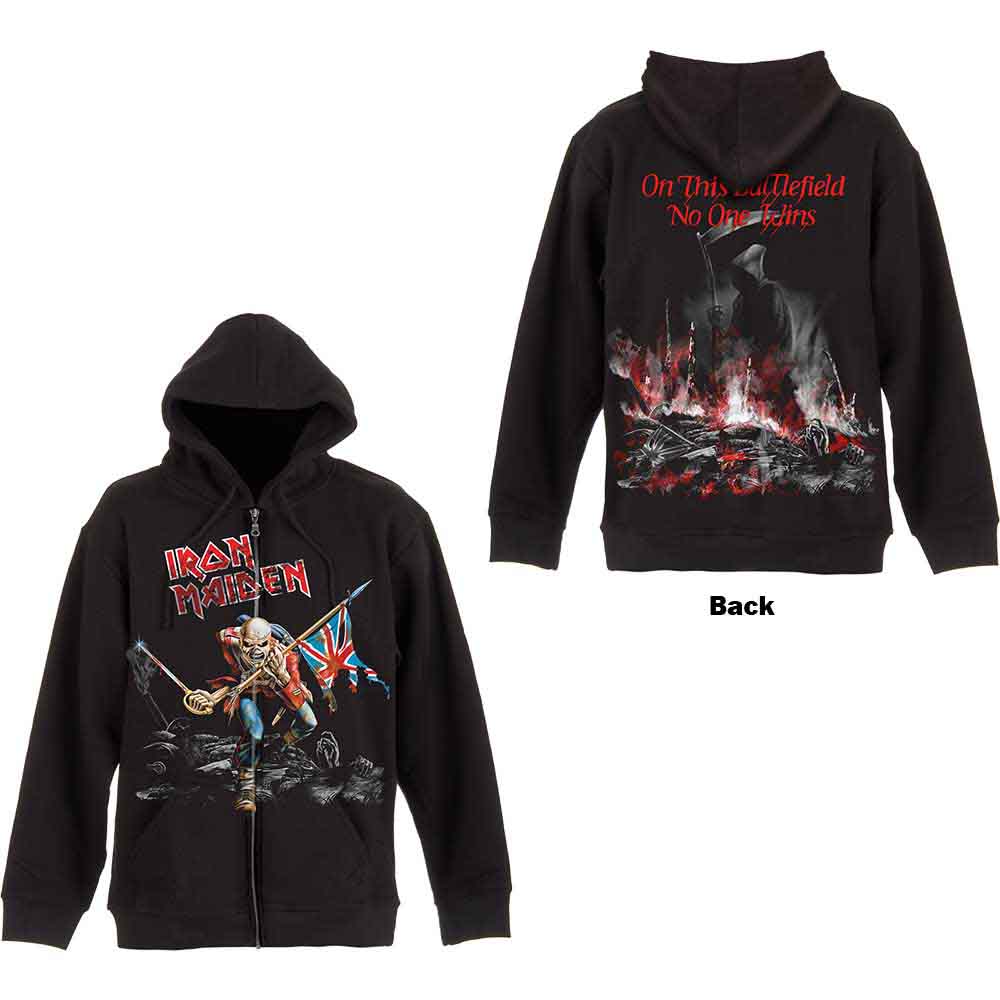Iron Maiden Scuffed Trooper Black