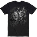 Iron Maiden Senjutsu Large Grayscale Heads Black