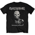 Iron Maiden The Book of Souls White Contrast Black