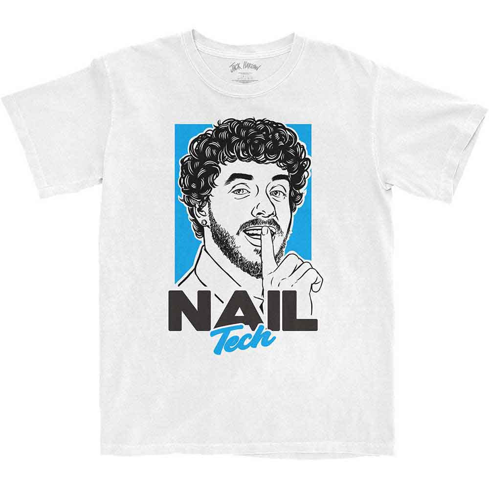 Jack Harlow Nail Tech White