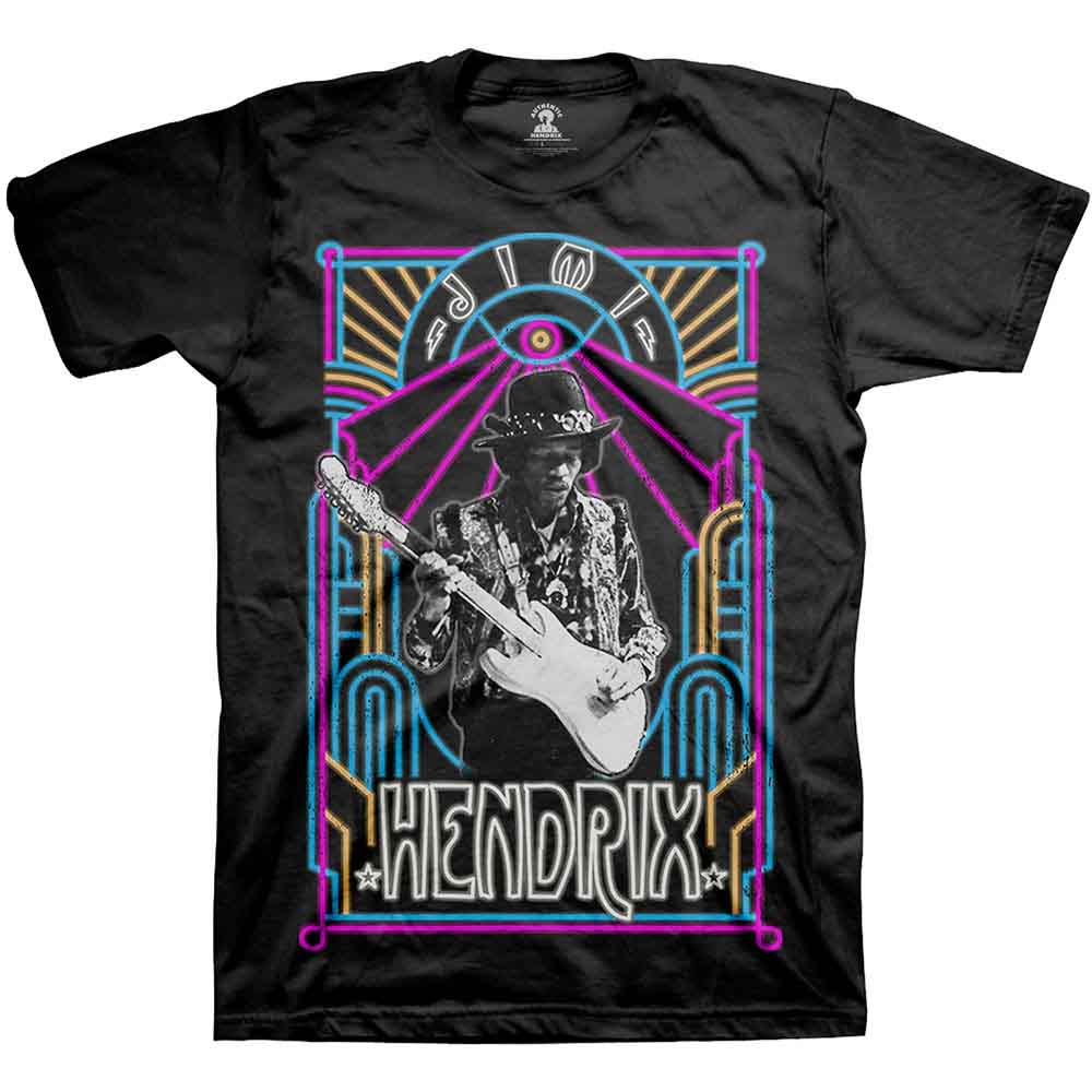 Jimi Hendrix Electric Ladyland Neon Black