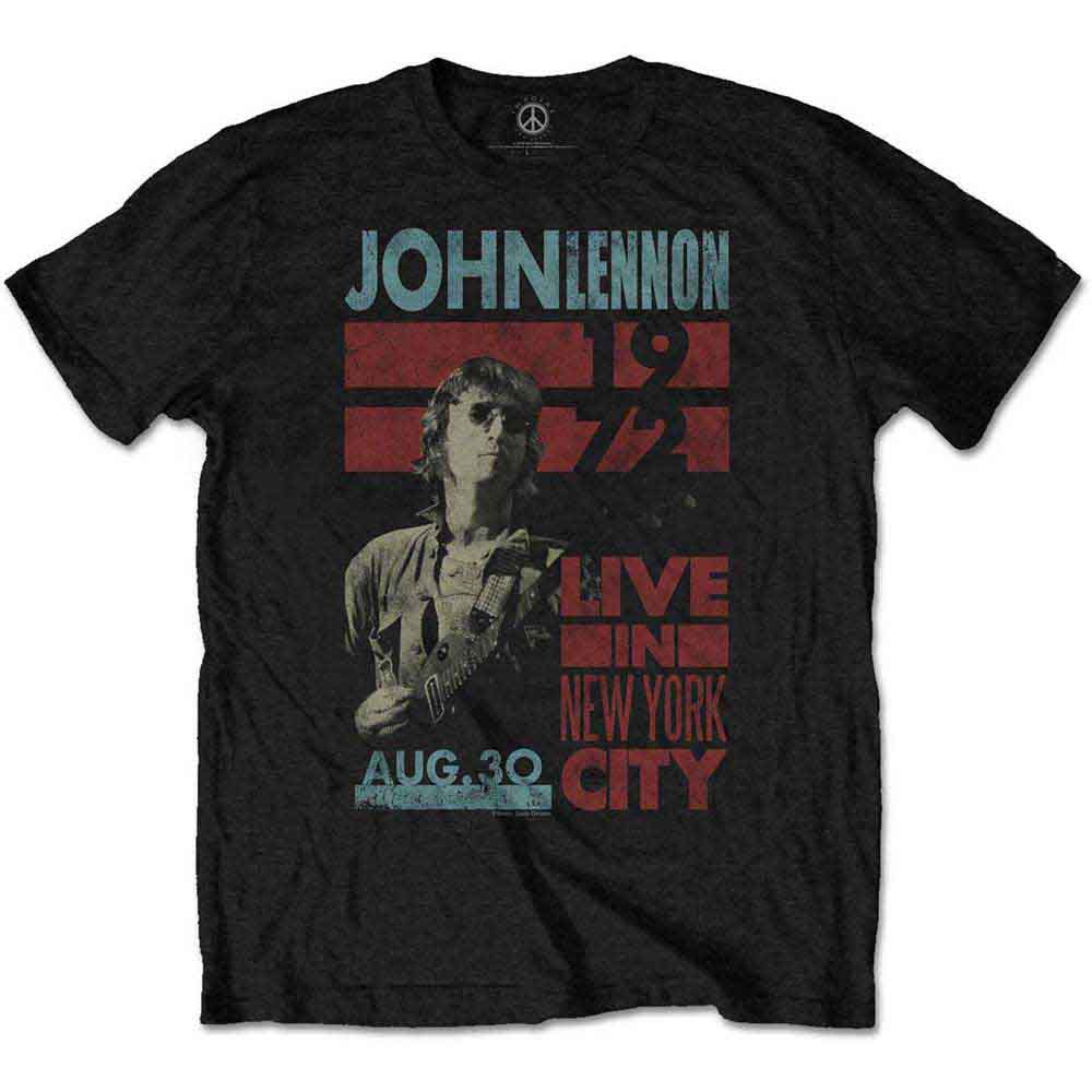 John Lennon Live in NYC Black