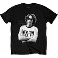 John Lennon New York City B&W Black