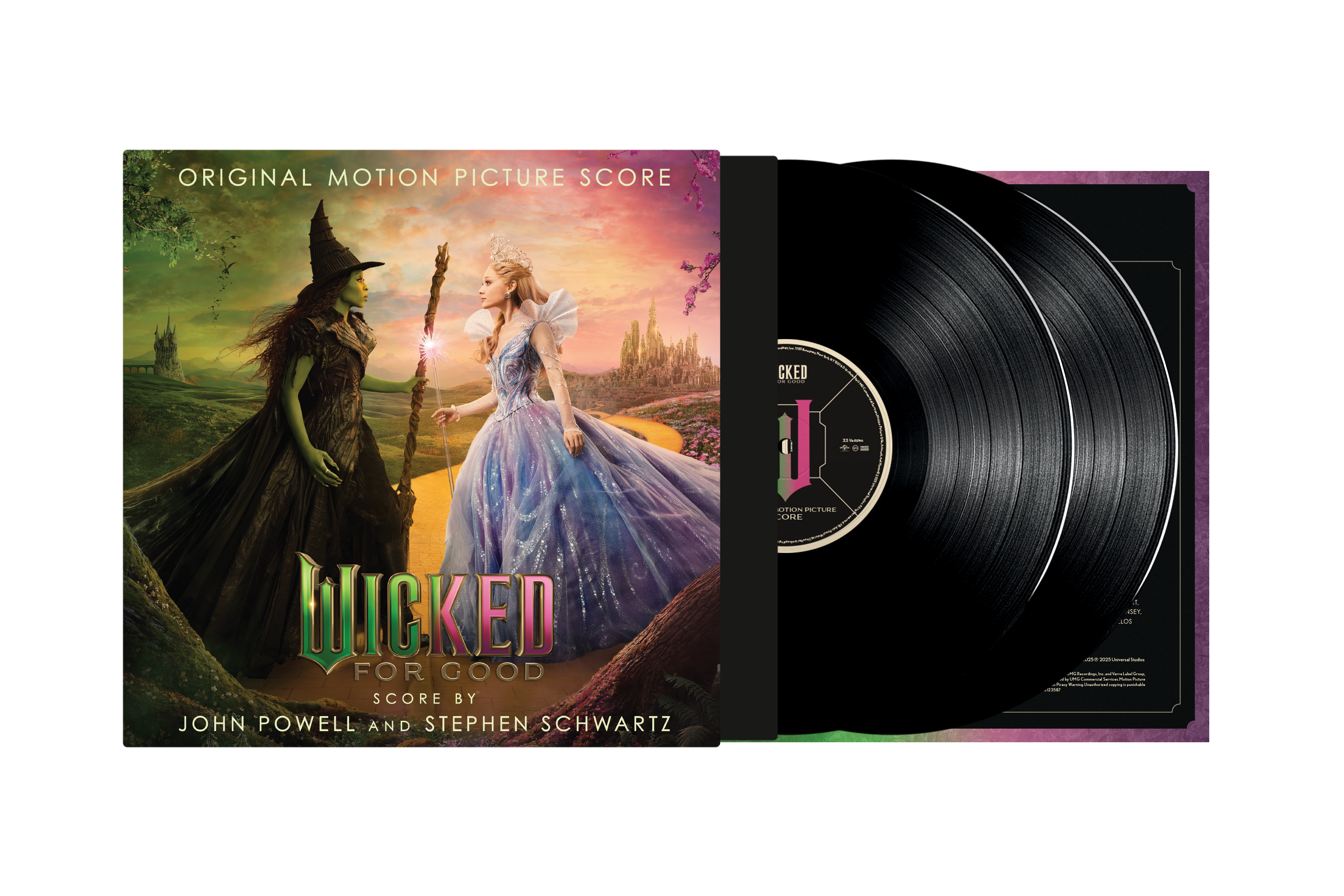 John Powell/Stephen Schwartz Wicked: For Good (The Original Motion Picture Score) [2LP]