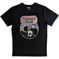 Johnny Cash Walking Guitar & Front On Black