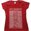 Joy Division Unknown Pleasures Red