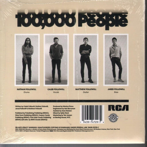 Kings Of Leon Bandit / 100000 People (Limited Edition) [Import] (7" Single)