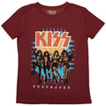 Kiss Destroyer 3D Logo Red