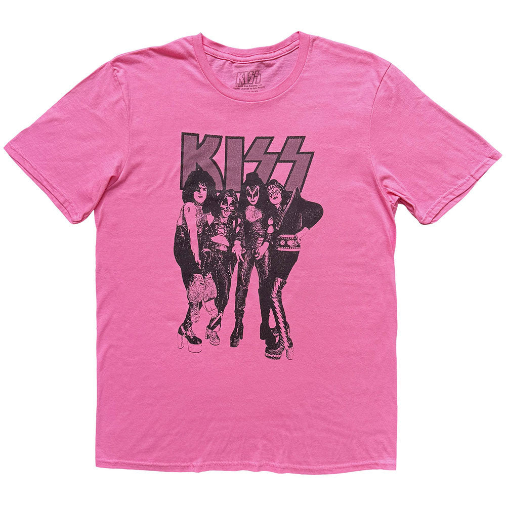 Kiss Dressed To Kill T-Shirt - Pink