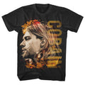 Kurt Cobain Coloured Side View Black