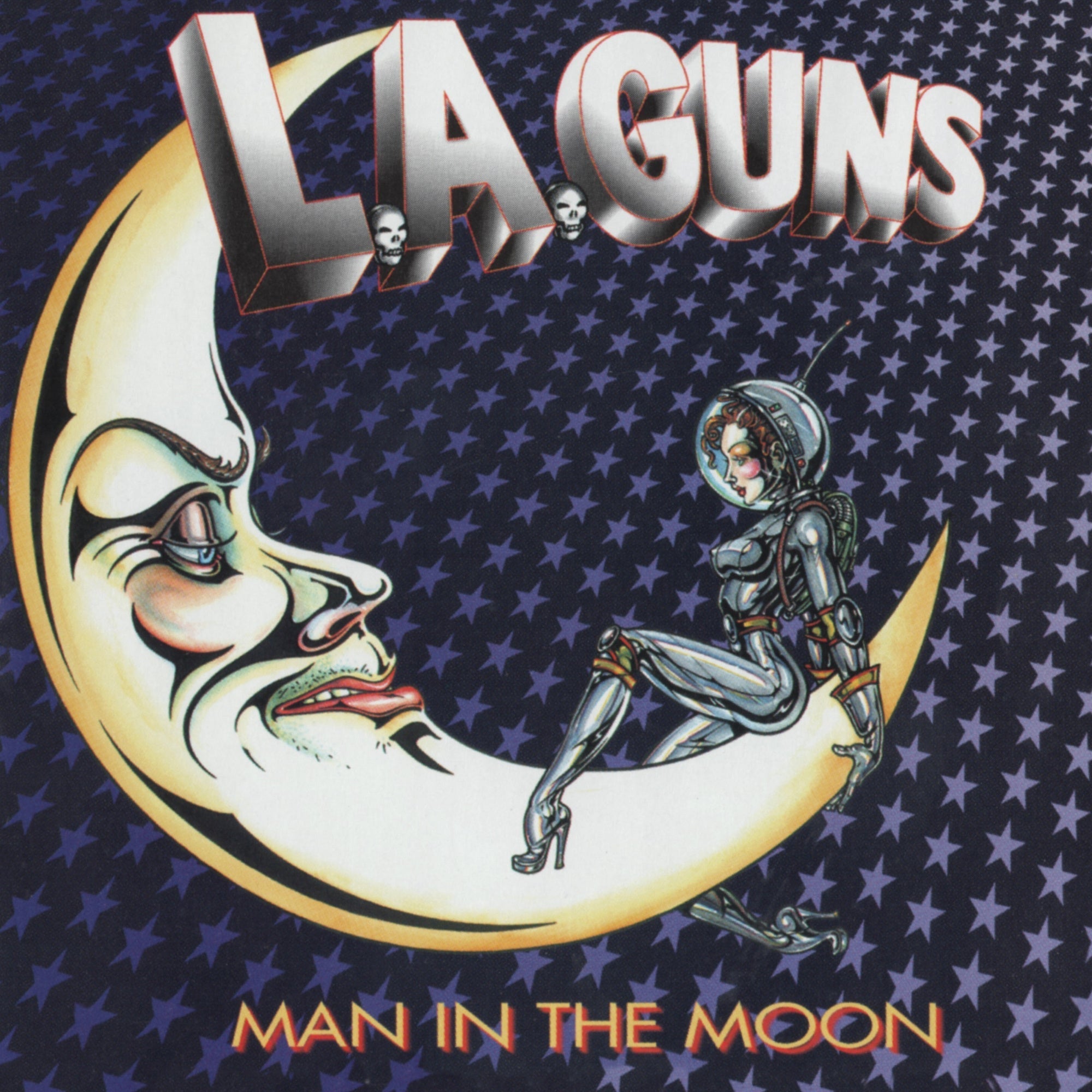 L.A. Guns Man In The Moon (25Th Anniversary Edition) [Metallic Silver Vinyl]
