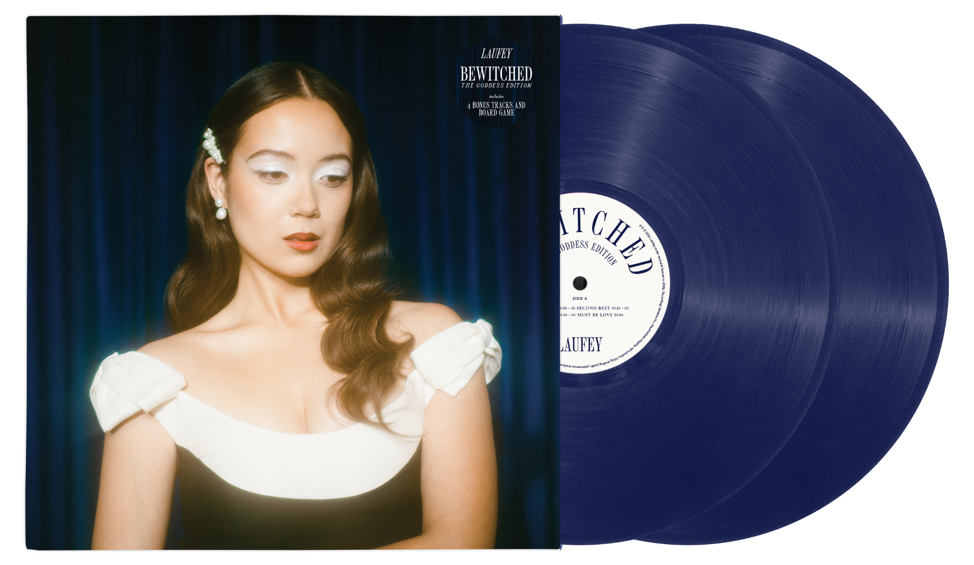 Laufey Bewitched: The Goddess Edition (Colored Vinyl, Blue, Booklet, Board Game)
