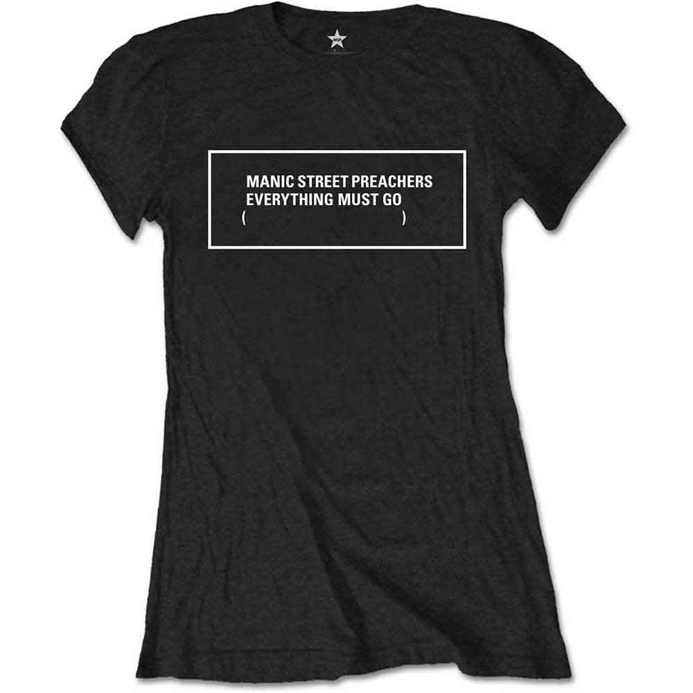 Manic Street Preachers Everything Must Go Monochrome Black