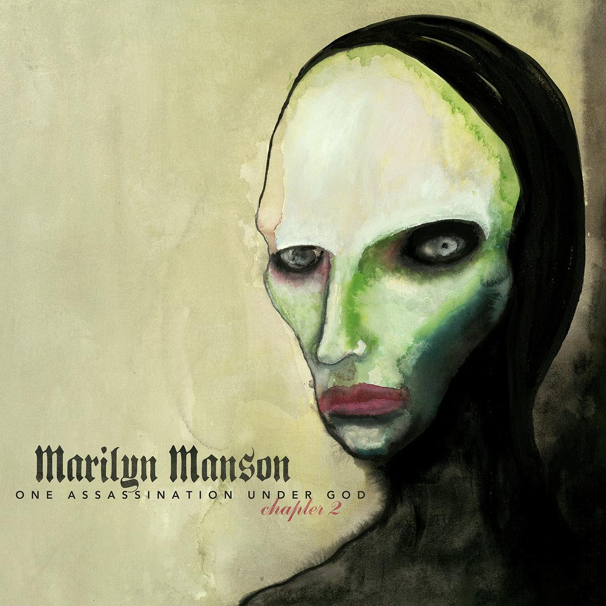Marilyn Manson One Assassination Under God: Chapter 2 [Explicit Content] (Green/ Blue Marble Colored Vinyl}