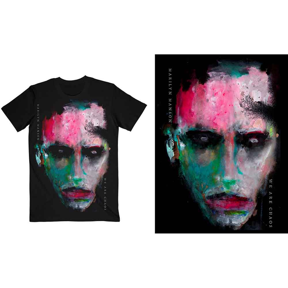 Marilyn Manson We Are Chaos Cover Black
