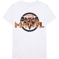 Marvel Comics Captain Marvel New Logo White