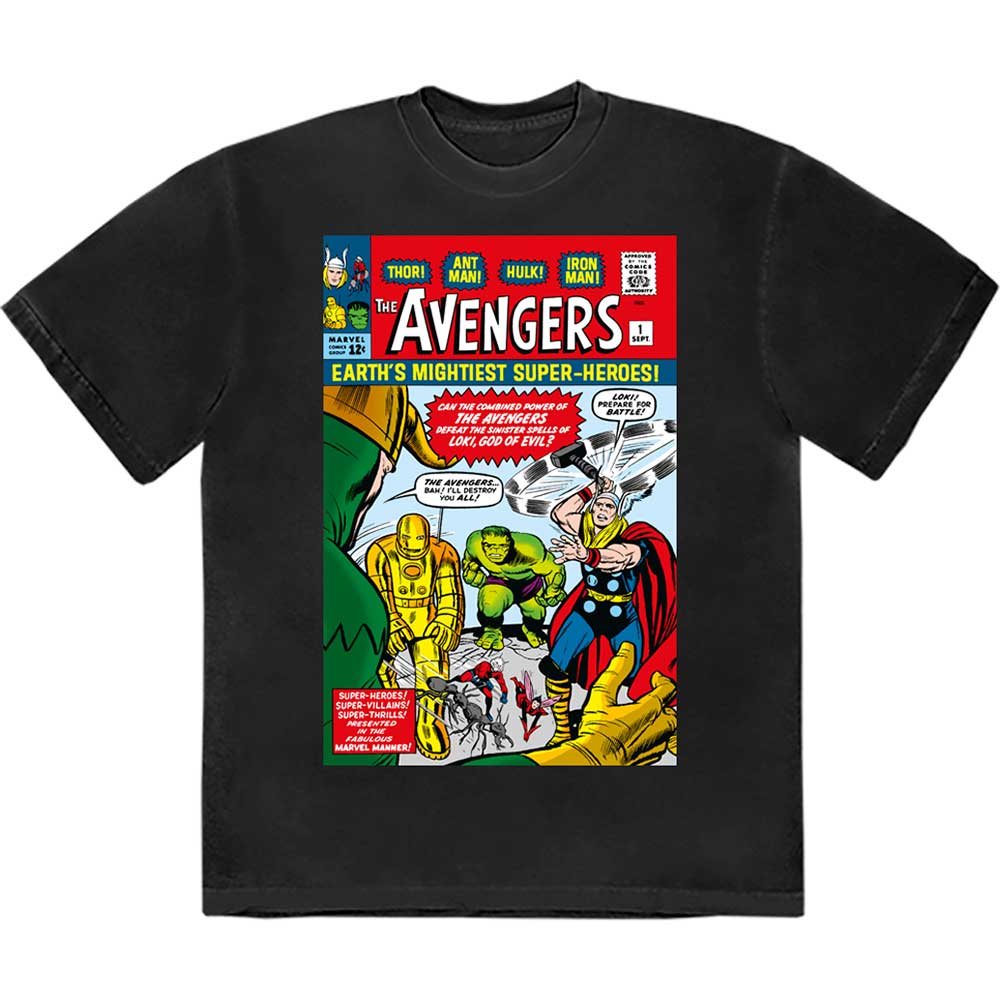 Marvel Comics Earth's Mightiest... Comic Cover Black