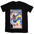 Marvel Comics Spider-Man Warning Comic Cover Black