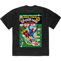 Marvel Comics Spiderman & Iron Man Comic Cover Black