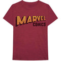 Marvel Comics Warped Logo Red