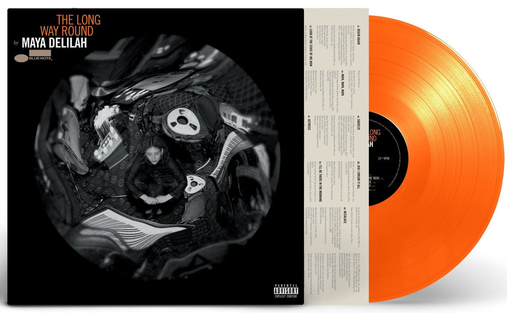 Maya Delilah The Long Way Round [Explicit Content] (Transparent Pumpkin Spice Colored Vinyl)