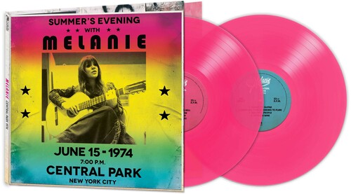 Melanie Central Park 1974 (Colored Vinyl, Pink, Poster) (2 Lp's)