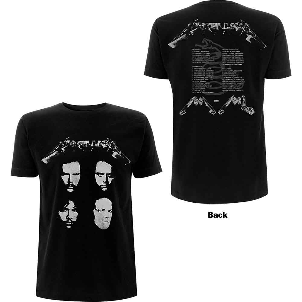 Metallica 4 Faces Black