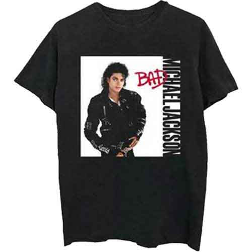 Michael Jackson Bad Black