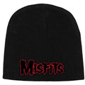 Misfits Red Logo Black