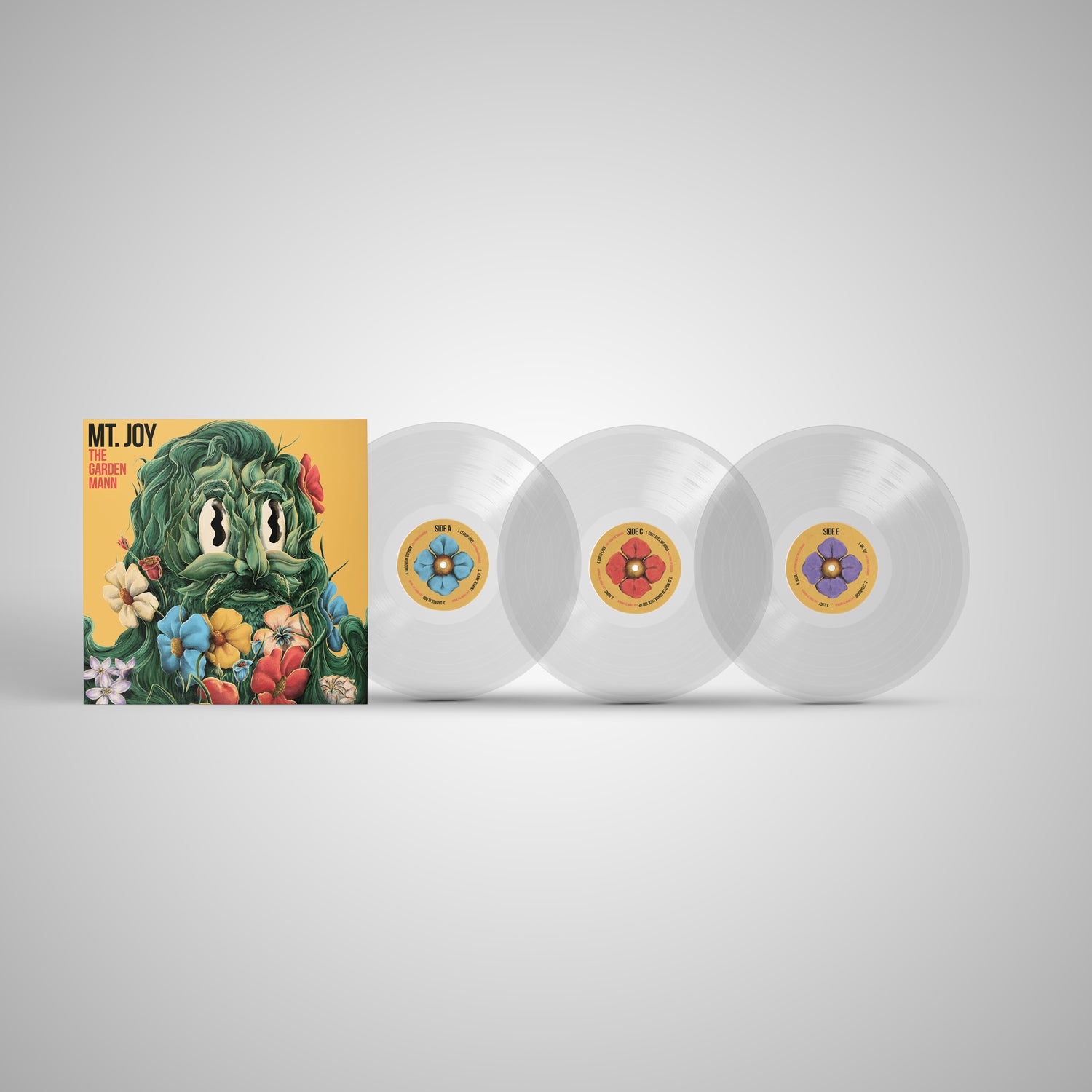 Mt. Joy The Garden Mann (3LP Clear Vinyl, Deluxe Triple gatefold with exclusive photo art book)
