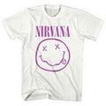Nirvana Purple Happy Face White