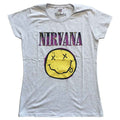 Nirvana Xerox Happy Face Pink Grey