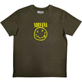 Nirvana Yellow Happy Face Green