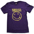 Nirvana Yellow Happy Face Purple