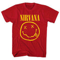 Nirvana Yellow Happy Face Red