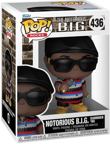 Notorious B.I.G. FUNKO POP! Rocks: Notorious B.I.G. Summer '95 (Vinyl Figure)