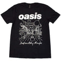 Oasis Definitely Maybe Line Drawing Black