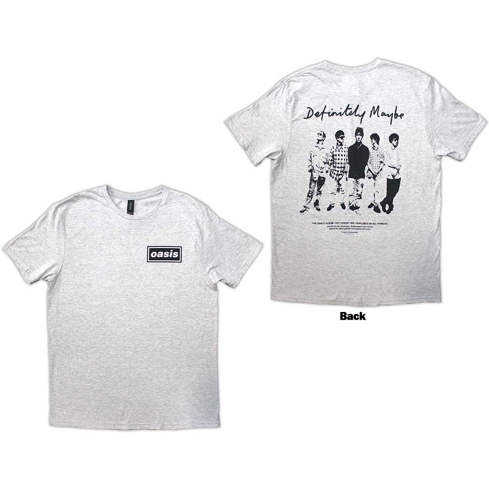 Oasis Definitely Maybe Promo Grey