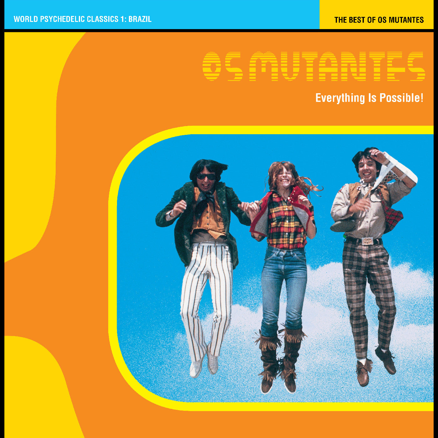 OS MUTANTES Everything Is Possible! The Best Of Os Mutantes - World Psychedelic Classics 1 (Crystal Blue Persuasion Vinyl)