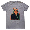 Paul Weller Illustration Key Lines Grey