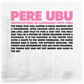 Pere Ubu Architecture Of Language: 1979-1982