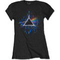Pink Floyd Dark Side of the Moon Blue Splatter Black