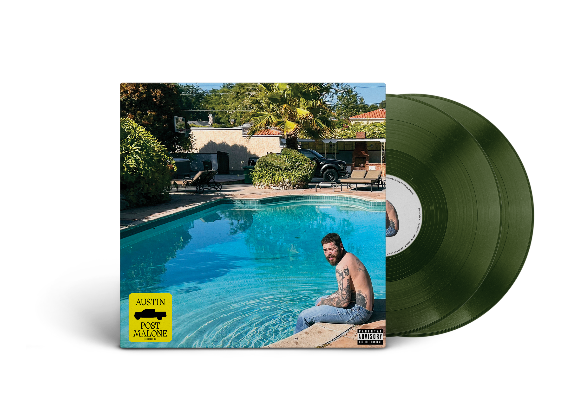 Post Malone Austin [Forest Green 2 LP]