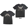 Post Malone Curved Logo 2023 Tour Dates Black