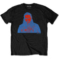 Post Malone Red & Blue Photo Black