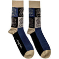 Queen Crest Blocks Blue