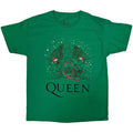 Queen Holiday Crest Green