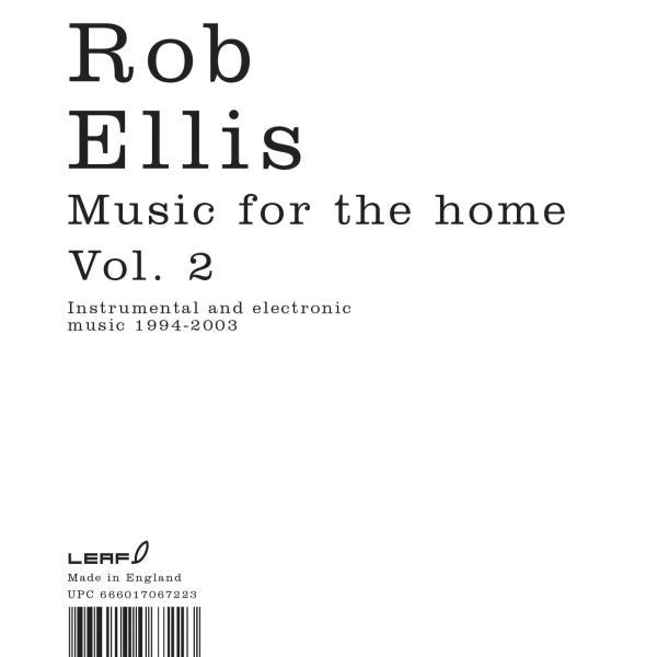 Rob Ellis Music For The Home Vol II