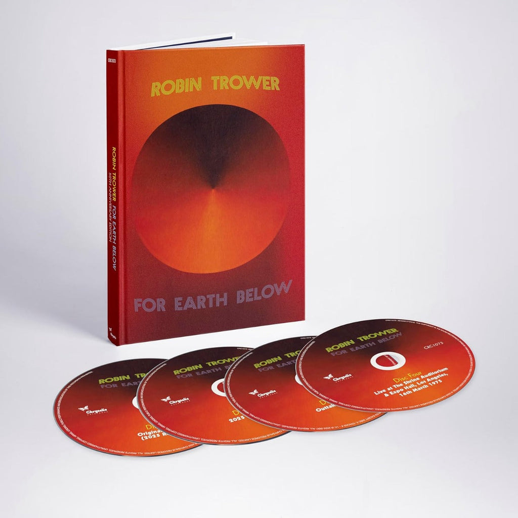Robin Trower For Earth Below: 50th Anniversary Edition (Box Set) (4 Cd's)